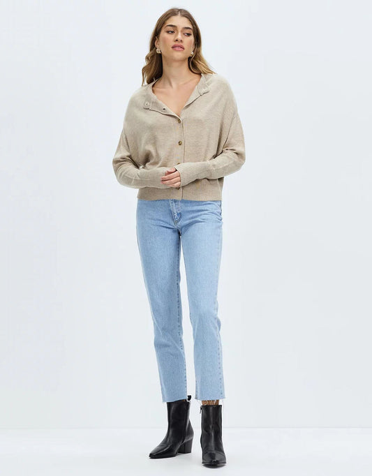 Dacey Cardigan - (Oatmeal)