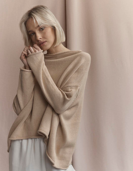 Rilee Sweater - (Oatmeal)