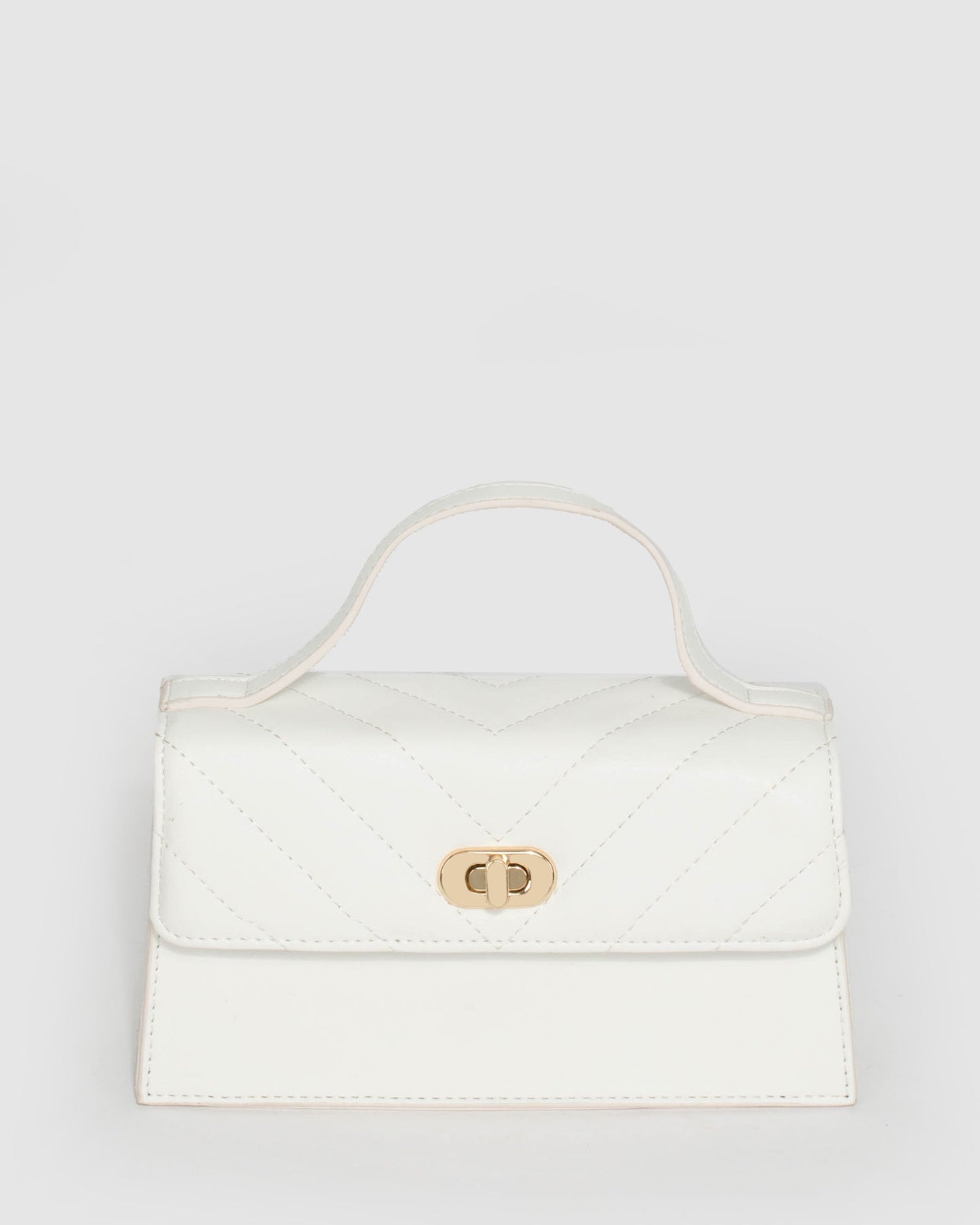 Colette by Colette Hayman Luna Top Handle Bag (White)