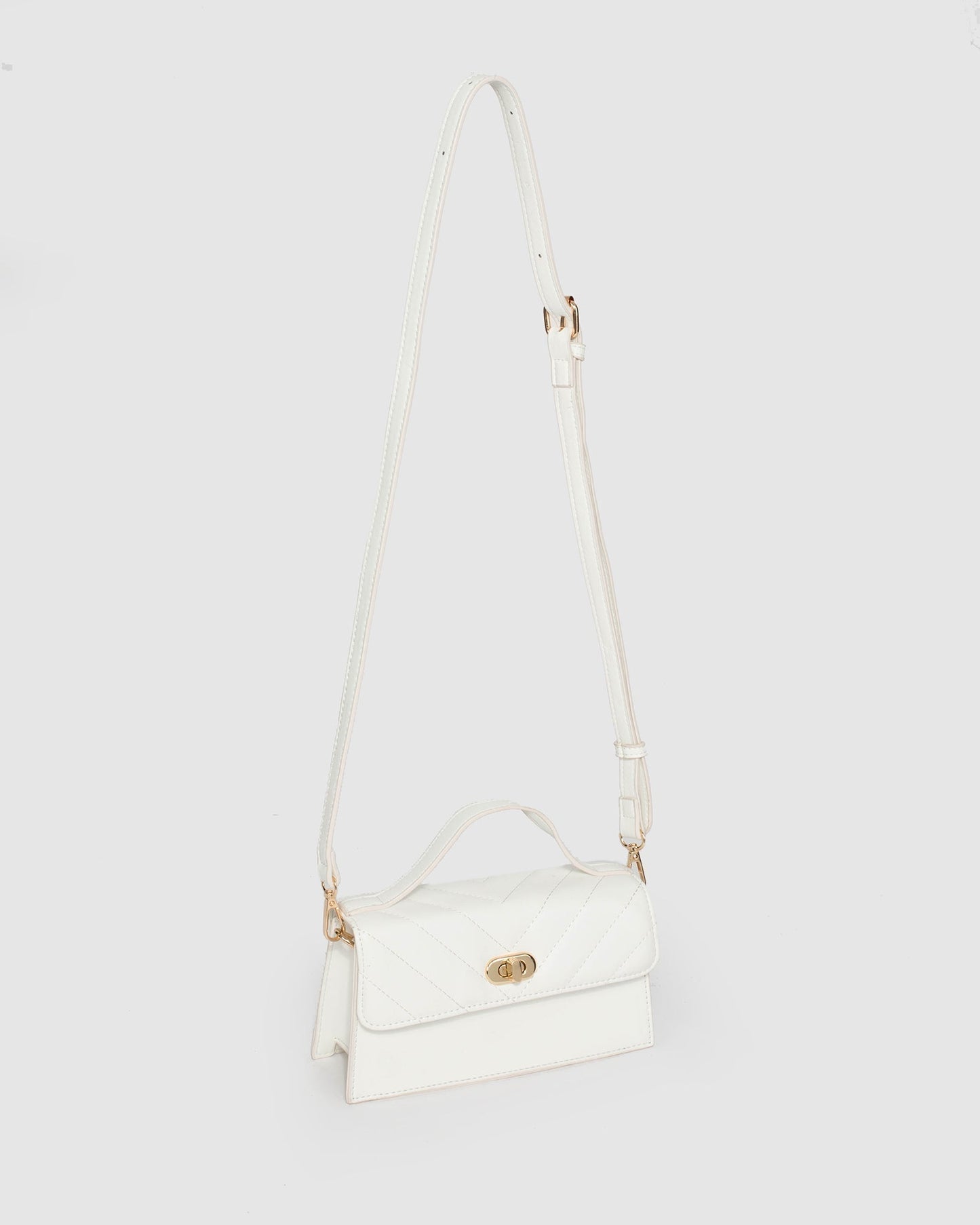 Colette by Colette Hayman Luna Top Handle Bag (White)