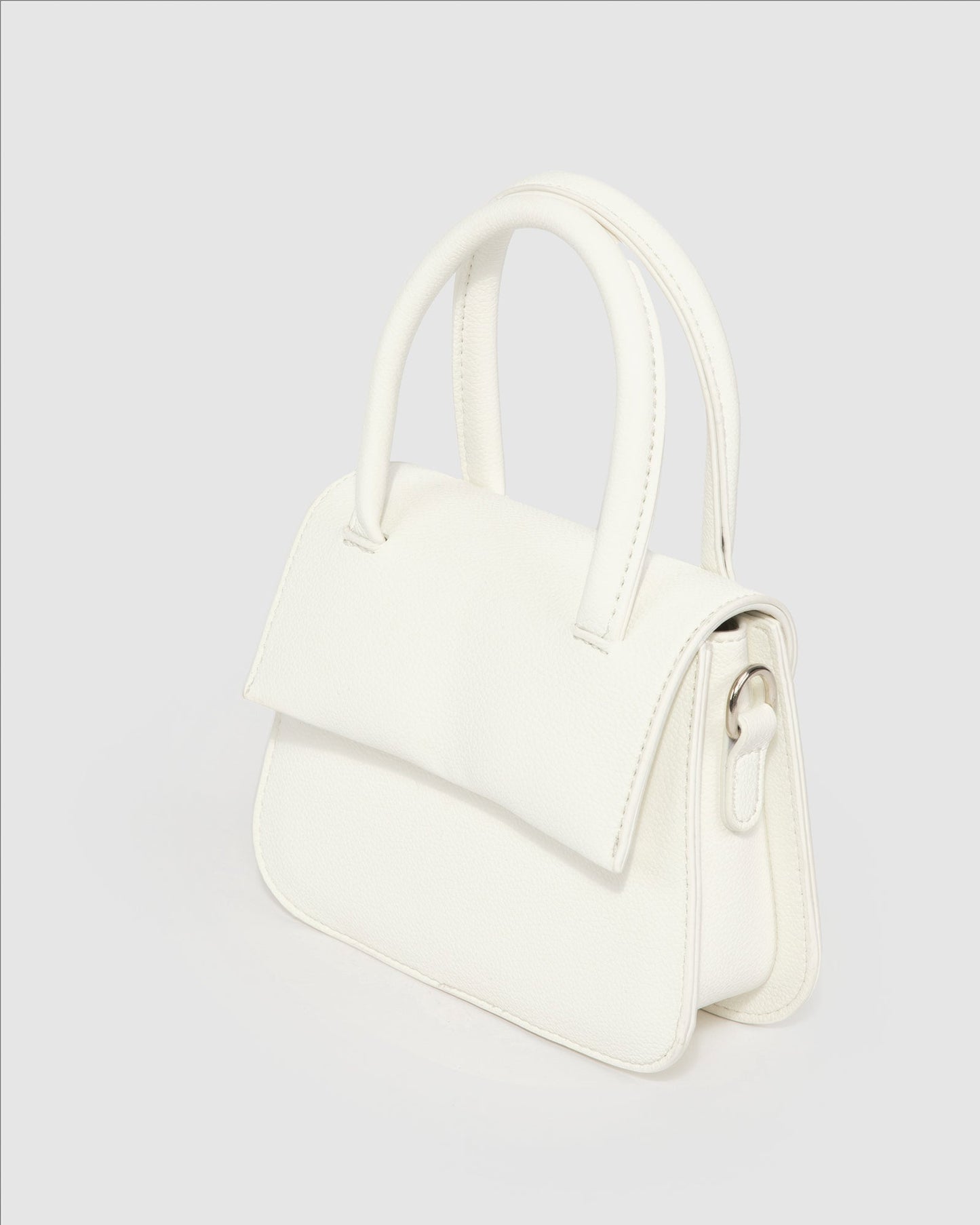 Colette by Colette Hayman Olivia Double Handle Mini Bag (White)