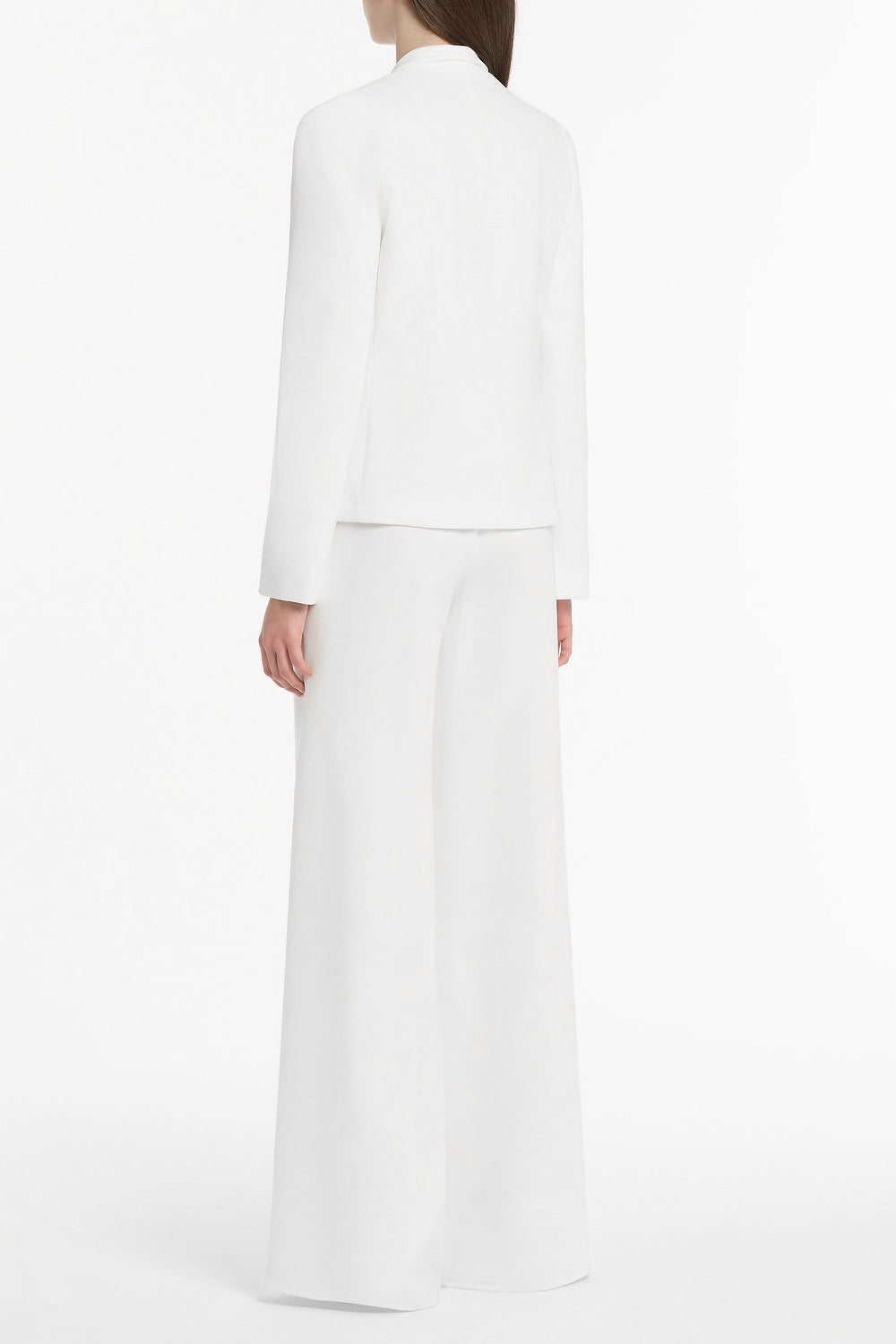 Carla Zampatti Shawl Collar Jacket (White)