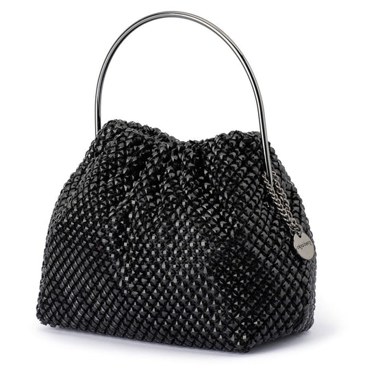 Image of a model wearing Tops. Productname: WHITNEY Crystal Top Handle in colour by brand - Olga Berg