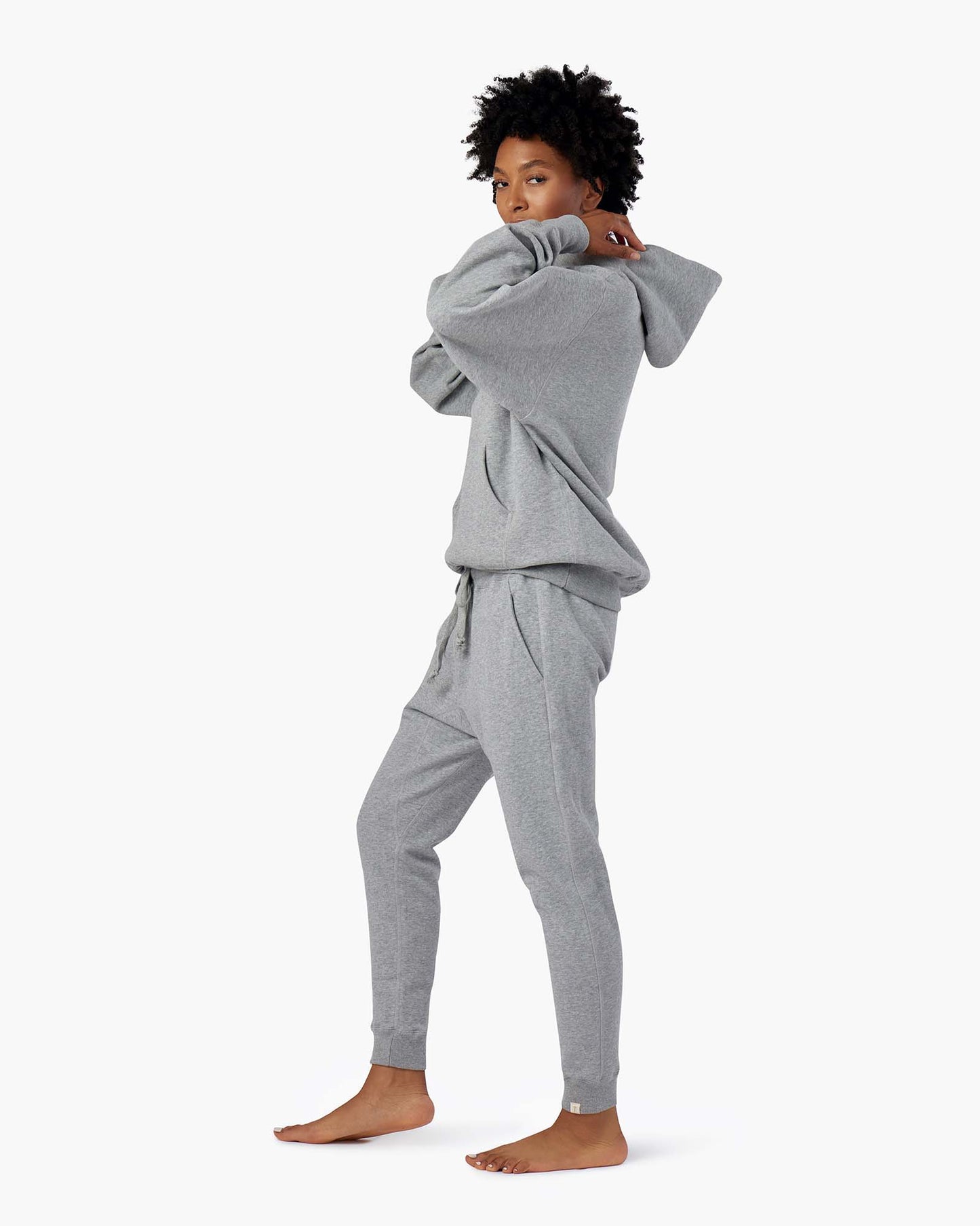 Core Fleece Hoodie (Grey Mix)