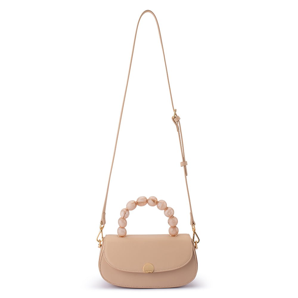 Olga Berg YASMIN Top Handle (Natural)